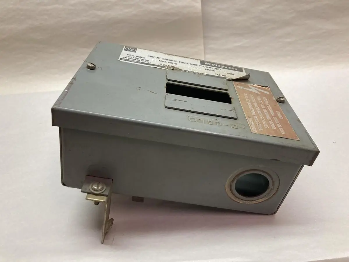 Westinghouse,P1N0P,3-Phase Circuit Breaker Plug-In Unit Enclosure 50A 240V