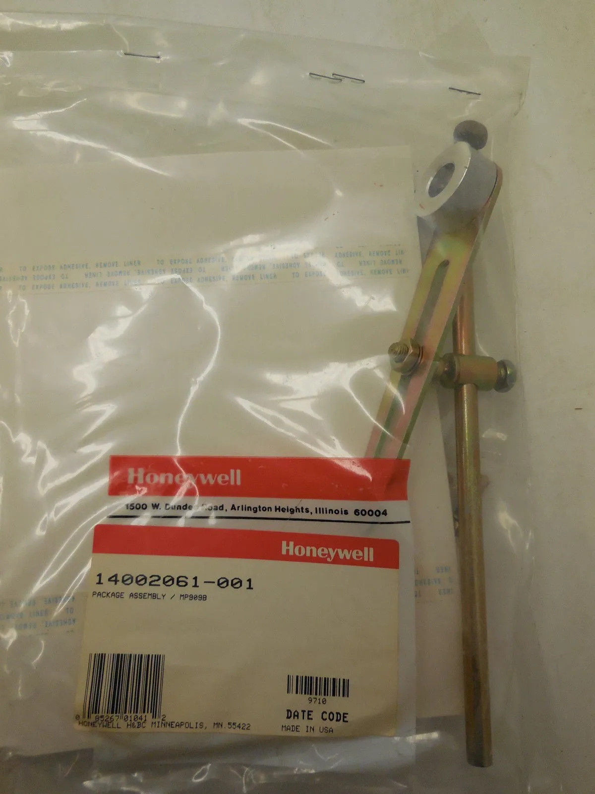 NEW HONEYWELL 14002061-001 DAMPER ARM 14002061001