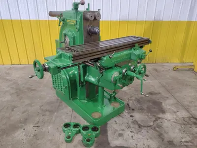 #2 KEARNEY & TRECKER MODEL #5HP-2CH PLAIN HORIZONTAL MILL: STOCK #22775