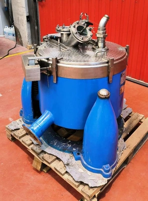 Comteifa SC-6 gastight ATEX perforate basket centrifuge, 316SS.