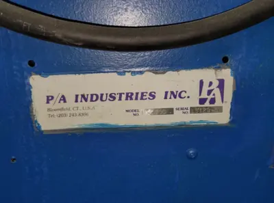 P/A INDUSTRIES INC HSS-89D Straightener, Powered & Non Powered | Universal Press & Machinery (UPM) (6)