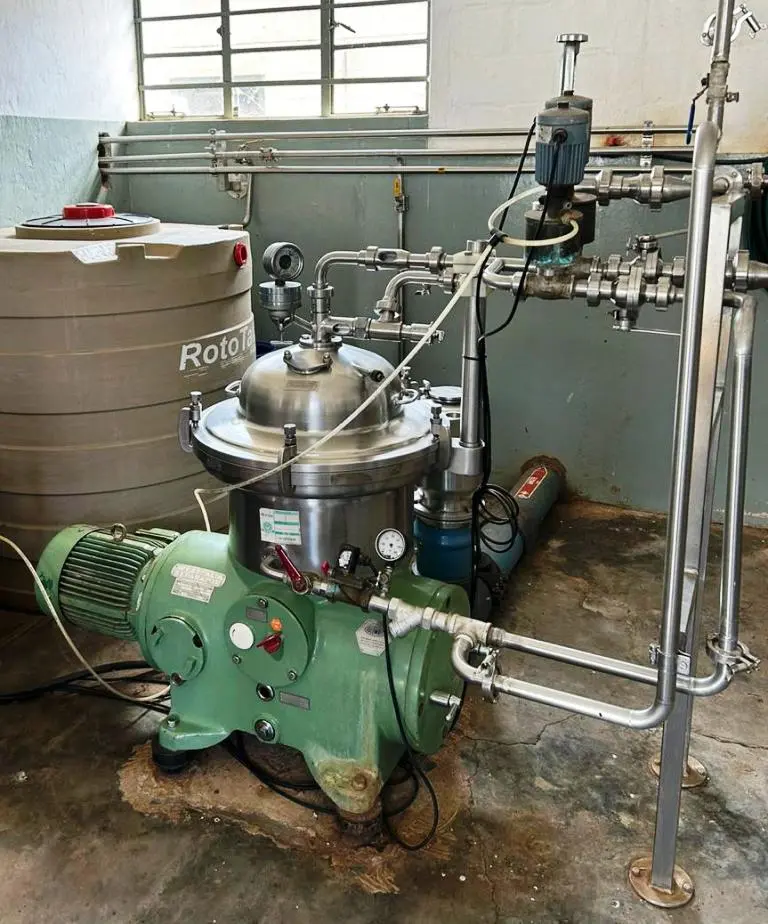 Westfalia SA 14-06-076 clarifier centrifuge, 316SS.