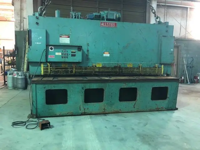 Used ALLSTEEL 1/2 10 Power Squaring Shears (Inch) Illinois US | BLUMBERG MACHINERY COMPANY #396450