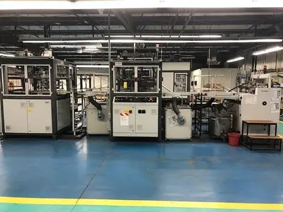 USED 2013 EMMECI MC-2012 ST-MEB RIGID BOX MACHINE