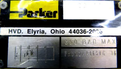 NEW PARKER PRDM2AA16SVG HYDRAULIC VALVE