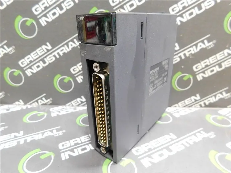 Used MITSUBISHI QX81 PLC Input & Output | Green Industrial #669307