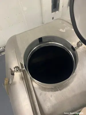 Used 4,500 Gallon Stainless Steel Mixing Tank | Trinity Horizontal Vessel w/ Admix Rotosolver