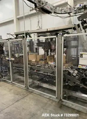 Used DOUGLAS MACHINE AXIOM Wraparound Case Packers Illinois US | Aaron Equipment #87078