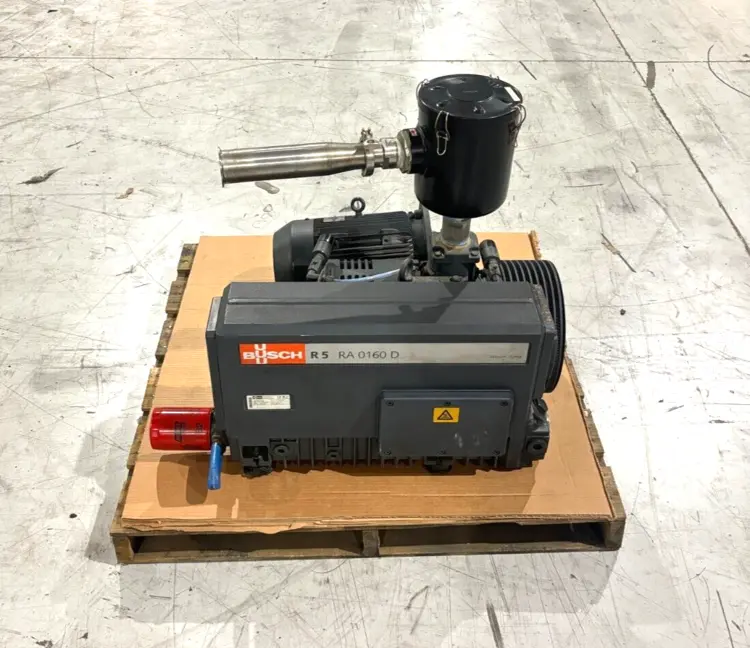 Used Busch RA 0160 D 503 Vacuum Pumps Michigan US | Maverick Industrial Sales #1473814