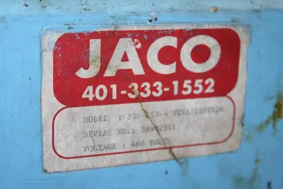 Used JACO _UNKNOWN_ Flat & Shape Straighteners Ohio US | D & D Industries #1389787