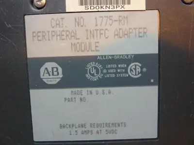 USED ALLEN BRADLEY 1775-RM