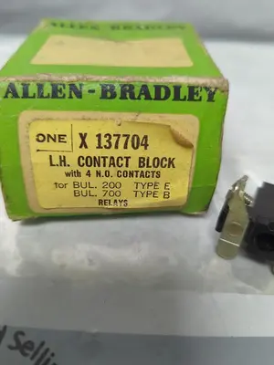 New | in-Stock ALLEN-BRADLEY X-137704 Miscellaneous Equipment (Electrical & Power) Ohio US | Surplus Asset Holdings #1245419