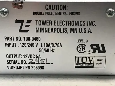USED TOWER ELECTRONICS 100-0460