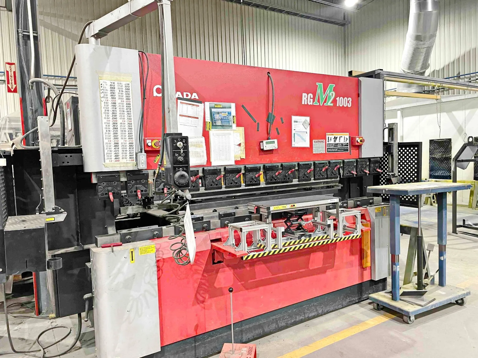 USED 2011 AMADA RG-M2-1003
