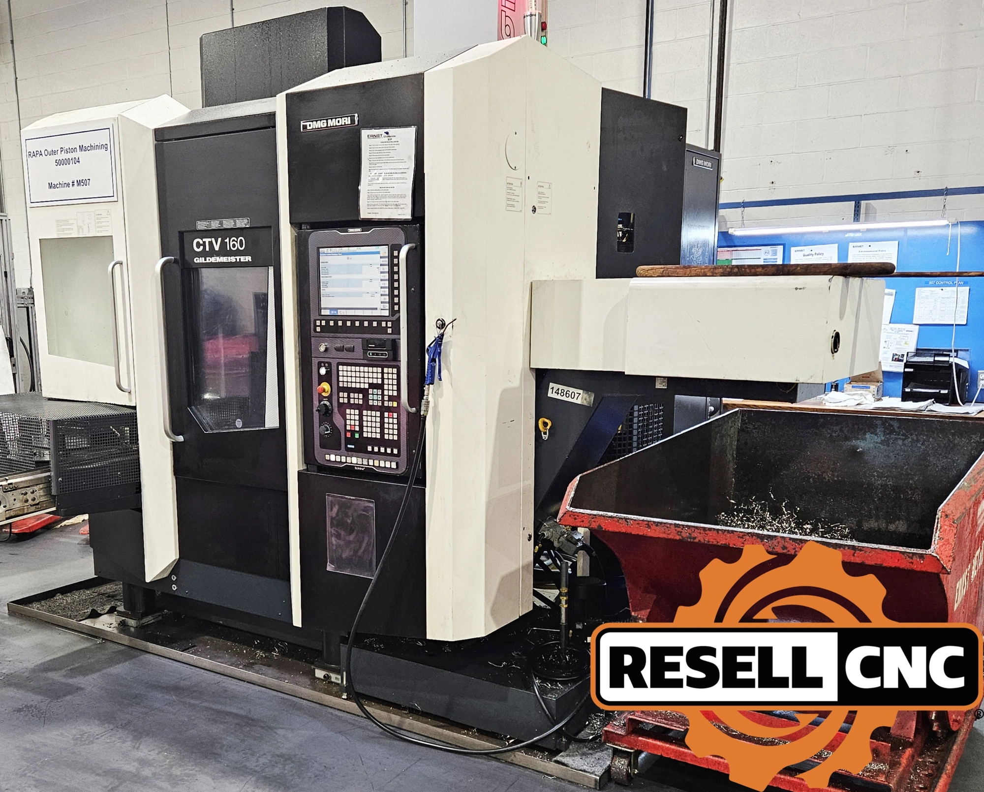 USED 2015 DMG Mori CTV160
