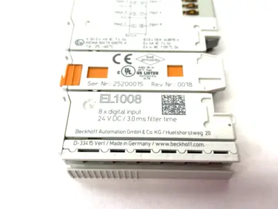 Used Digital EtherCAT Digital Input Terminal 8-Channel 24 V DC, 3 ms PLC Input & Output Michigan US | Maverick Industrial Sales #1402028