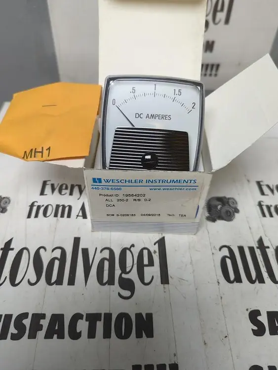 New | in-Stock WESCHLER 19564202 Meters - Misc | Surplus Asset Holdings #1206868