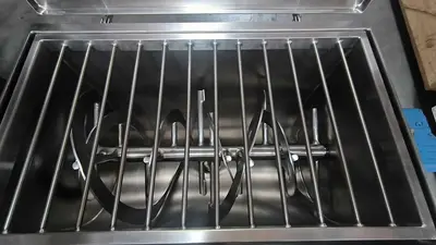 New 5 and 10 Cubic Foot Stainless Steel Ribbon Double Blenders in Stock in USA