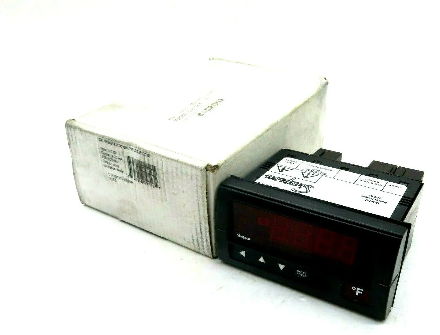 NEW SIMPSON H340192100 DIGITAL PANEL METER