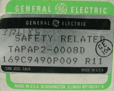 NEW GENERAL ELECTRIC 169C9490P009 SELECTOR SWITCH TAPAP2-0008D
