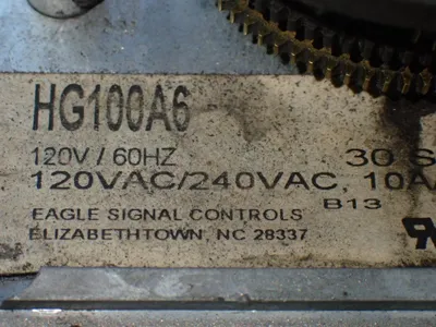 Used EAGLE SIGNAL HG100A6 Timers Ohio US | HGR 24 #884041