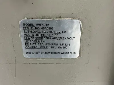 USED AEC MVP1012