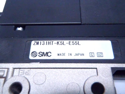 ZM131HT-K5L-E55L, | SMC ZM131HT-K5L-E55L ZSE1-00-55L Vacuum Ejector w/ Switch - For parts or not working