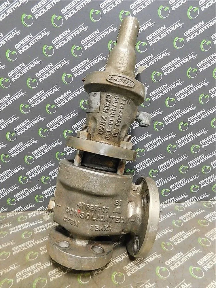 1" Consolidated 1910-30DC-2-S4 Relief Valve 450 PSI 140° 1018 CU FT MIN Air Used