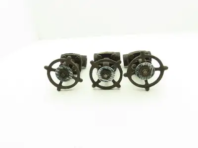R-P&C Fig EF56D Gate Valve 3/4" Class 800 Socket Weld 1975 PSI @ 100°F Lot of 3