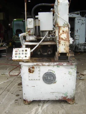 T&B Tube Cut Off Machine