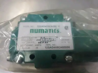Numatics 12SAD400CA00030 150PSIG 120V Valve Manifold. 6A-10