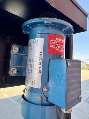 Used POPE SCIENTIFIC WIPED FILM EVAPORATOR  FRAME W/ GRAHAM 8050-50 MOTOR 1/2 HP Wipe Film - Thin Film Evaporators California US | Equipment Lab #1457335