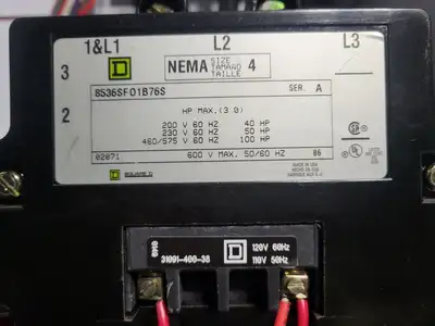USED SQUARE D MODEL 6