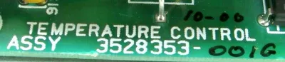 NEW 3528232-301 TEMPERATURE CONTROL TB47 3528232301 3528353-001G 3526938-1