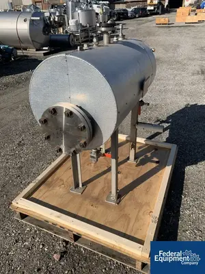 USED JD Cousins 20 Gal JD Cousins Receiver Tank, 316L S/S, 100#