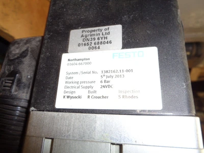 Festo pick and place arm