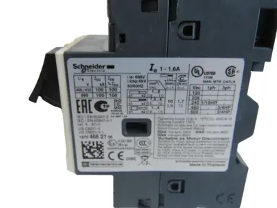 NEW SCHNEIDER ELECTRIC GV2 ME06 CIRCUIT BREAKER GV2ME06