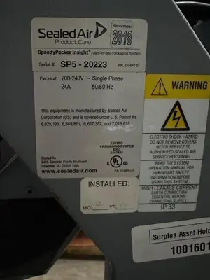 USED SEALED AIR 20223