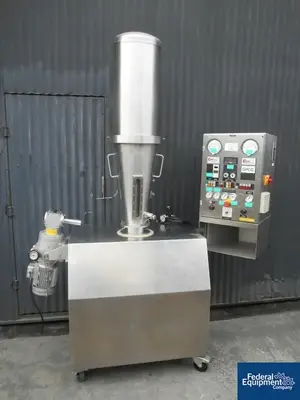 USED Glatt Glatt GPCG 1 Fluid Bed Dryer Granulator, S/S