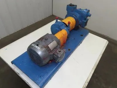 Blackmer XLW3B 3" Sliding Vane Pump Positive Displacement 3Hp 230/460V RH Inlet