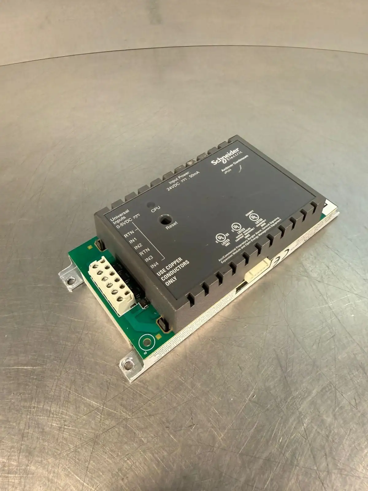 Schneider Electric XPUI4 Input power 24Vdc 50ma Andover Continuum (4.1.4)