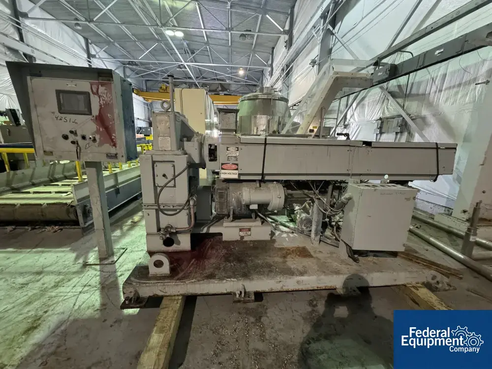 USED Gala HPM / Gala Underwater Pelletizing line, 75 HP