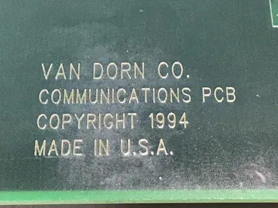 USED VAN DORN PC330-081 330-081