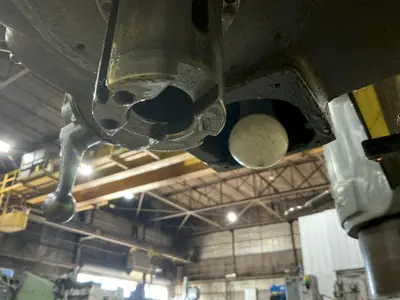 5' X 11" CARLTON MODEL #1A RADIAL ARM DRILL: YOBRO #25176