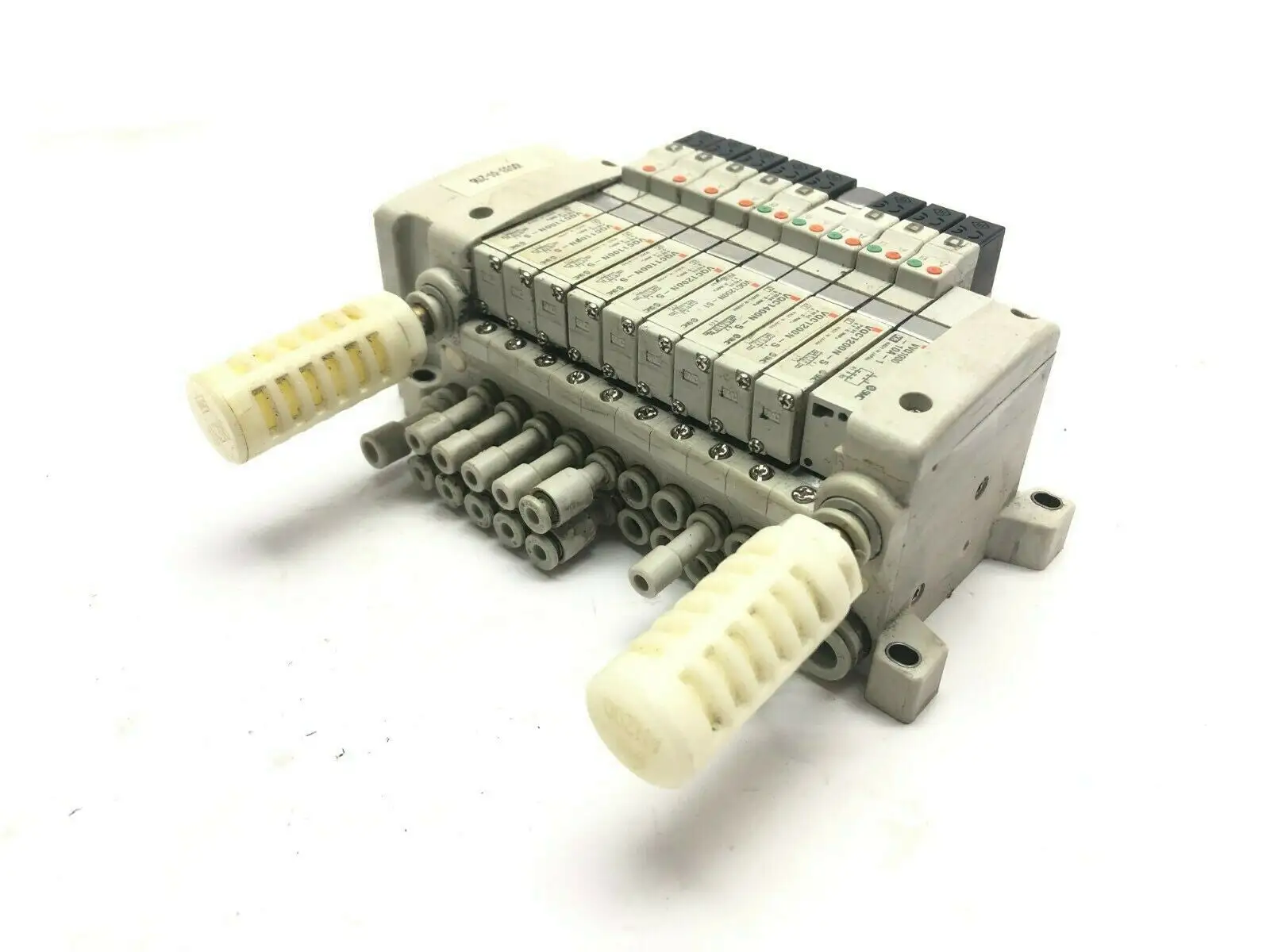 VV5QC11-10C6FD0 | SMC  Manifold Base w/ Solenoids 1000 Series - Used
