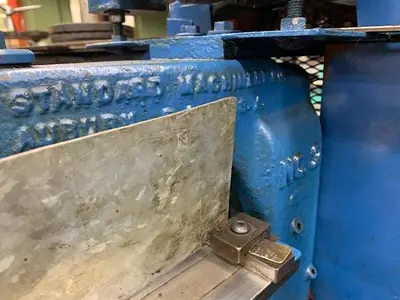 5311-200 Standard Model #2 Power Metal Slitter / Slitting Machine w/Take-up & Pay-off