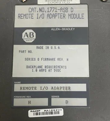 USED ALLEN-BRADLEY 1771-ASB