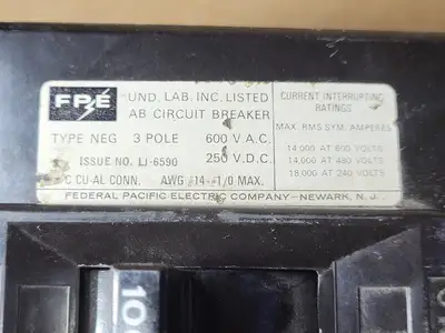 USED FEDERAL PIONEER NEG