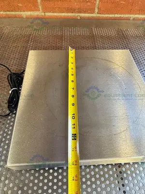 Used NCI 3733LP STAINLESS STEEL BENCHTOP SCALE 250 LBS CAPACITY, 14" X 14" Scales California US | Equipment Lab #1394841