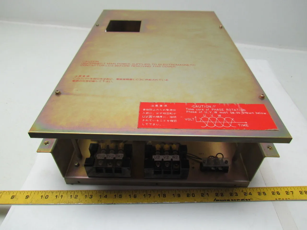 Fanuc A14-0061-B107-01 Input Unit w/Fuji FMC-3 Magnetic Contactor